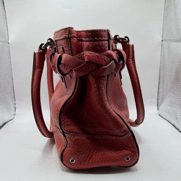 RARE! COACH LTD Edition Hamptons Vintage Leather Braided Satchel–MSRP $698 - Picture 3 of 12